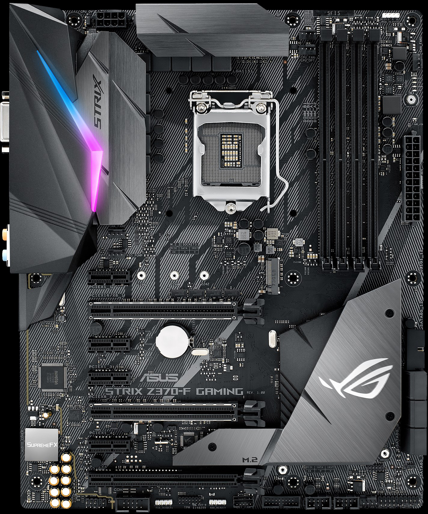 Asus ROG Strix Z370-F Gaming - Motherboard Specifications On